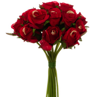 Katie Bright Red Rose Bouquet