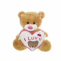 Tabatha Teddy Bear with Heart