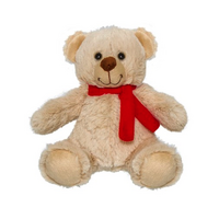 Carter Bear with Scarf (Beige)