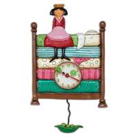 Princess Peapod Pendulum Clock