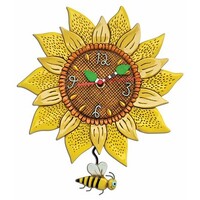 Bee Sunny Pendulum Clock