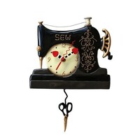 Vintage Stitch Pendulum Clock