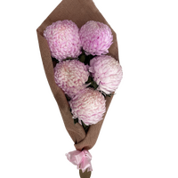 Pink Hessian Bouquet