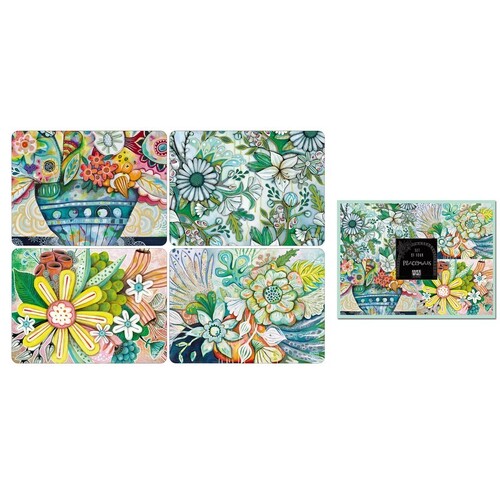 Bountiful Blooms - Set of four placemats